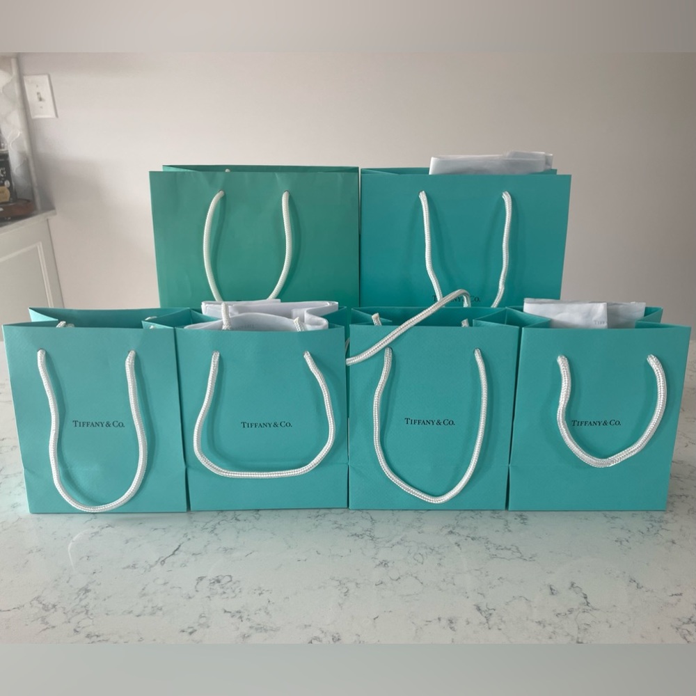 6 Authentic Tiffany & Co. Bags